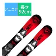 スキー板「HERO PRO RANWE01 92cm」+ビンディング「TEAM 4 GW B76 BLACK(HERO PRO) ブレーキ76mm」セット [24-25 Newモデル ジュニア]