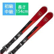 スキー板「ロシニョール EXPERIENCE 78 CARBON XPRESS RANFT02-154 154cm」+ビンディング「LOOK XPRESS 11 GW FCJD004-FG01 BLACK 83mm」セット [24-25 モデル 初級・中級]