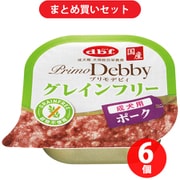 【まとめ買い割引】デビフペット d.b.f デビフ プリモデビィ グレインフリー 成犬用 ポーク [犬用 ウェットフード 95g 総合栄養食] ×6個セット