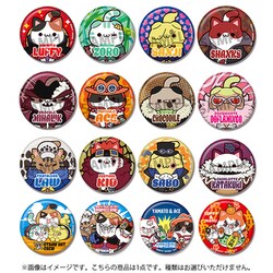 メガハウス MegaHouse MEGA CAT PROJECT ワンピース ニャンピースニャーン！缶バッジコレクション 1BOX（16個入) [コレクショントイ]