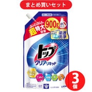【まとめ買い割引】トップ クリアリキッド つめかえ用超特大 900g ×3個セット