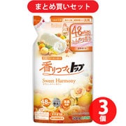 【まとめ買い割引】トップ 香りつづくトップ スウィートハーモニー 詰替 500g [洗濯洗剤] ×3個セット