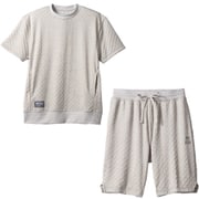 コラントッテ RESNO(レスノ) MAGNE(マグネ) リカバリーウェアPLUS ショートスリーブ&ハーフパンツ 杢ベージュ Lサイズ