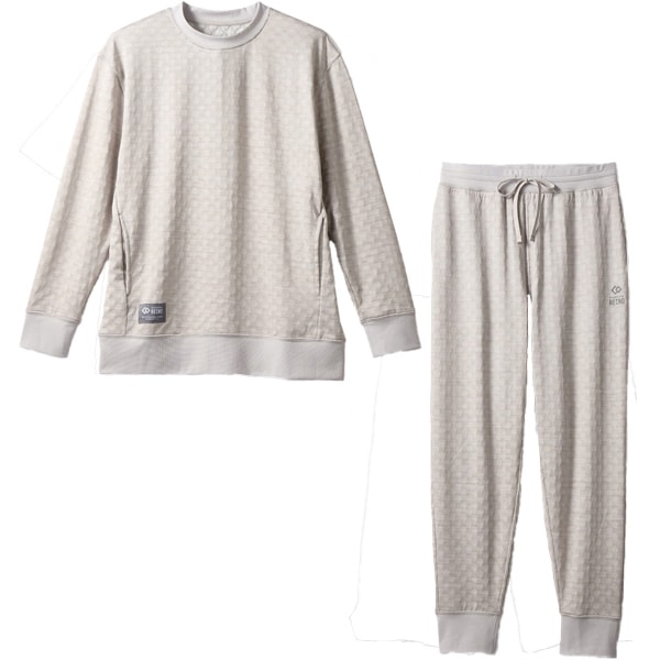 コラントッテ RESNO（レスノ） MAGNE（マグネ） リカバリーウェアPLUS ロングスリーブ＆ロングパンツ 杢ベージュ Sサイズ