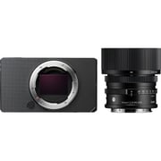 【Sigma BF発売記念キャンペーン】 [シグマ  BF ブラック ボディ 35mmフルサイズミラーレスカメラ + 45mm F2.8 DG（C） TL ブラック]