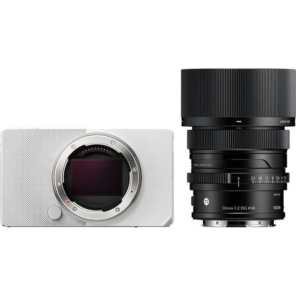 【Sigma BF発売記念キャンペーン】 [シグマ BF シルバー 受注生産品 ボディ 35mmフルサイズミラーレスカメラ + 50mm F2 DG（C） TL ブラック]