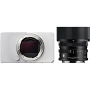 【Sigma BF発売記念キャンペーン】 [シグマ BF シルバー 受注生産品 ボディ 35mmフルサイズミラーレスカメラ + 45mm F2.8 DG（C） TL ブラック]