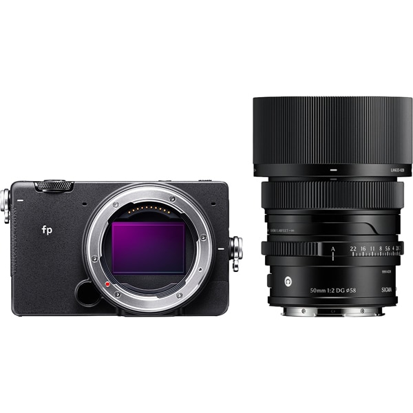 【Sigma BF発売記念キャンペーン】 [シグマ fp ボディ 35mmフルサイズミラーレスカメラ + 50mm F2 DG（C） TL ブラック]