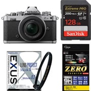 【まとめ買い安心セット】 [「ニコン Z fc 16-50 VR SLレンズキット」+「SDXCカード 128GB」+「レンズフィルター」+「液晶フィルム」]