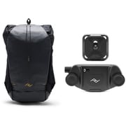 【ピークデザイン アウトドアキャンペーン】 [「バックパック 25L ブラック BABP-25-BK-1」+「キャプチャー ブラック CP-BK-3」]
