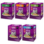 【まとめ買い割引】カルカン パウチ[猫用 ウエットフード 60g×8袋 成猫（1歳～7歳） 総合栄養食]アソートセット