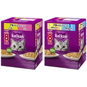 【まとめ買い割引】カルカン パウチ 2種のセレクション[猫用 ウエットフード 60g×8袋 成猫（1歳～7歳） 総合栄養食]アソートセット