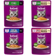 【まとめ買い割引】カルカン パウチ[猫用 ウエットフード 60g 11歳～ 総合栄養食]アソートセット