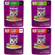 【まとめ買い割引】カルカン パウチ 15歳から[猫用 ウエットフード 60g 15歳～ 総合栄養食]アソートセット