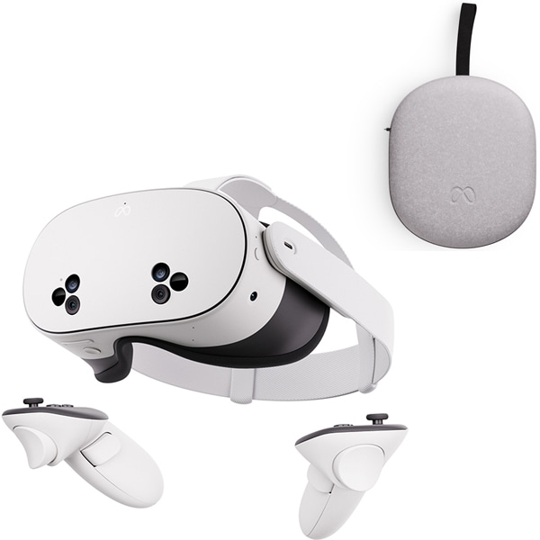 メタ クエスト 3Sキャンペーンセット [Meta Quest 3S（メタ クエスト 3S） 256GB オールインワンVRヘッドセット ＋ コンパクト携帯用ケース]