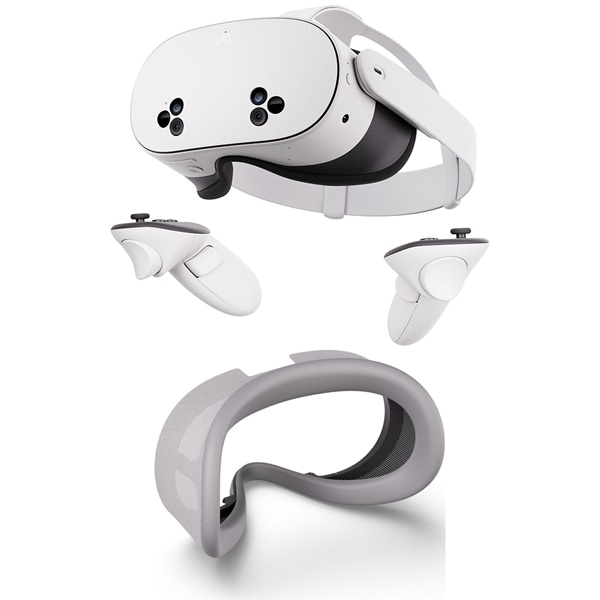 メタ クエスト 3Sキャンペーンセット [Meta Quest 3S（メタ クエスト 3S） 256GB オールインワンVRヘッドセット ＋ 通気性接顔部]