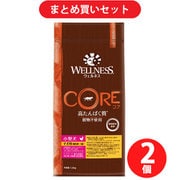 【まとめ買い割引】ウェルネス WELLNESS ウェルネス コア（高たんぱく質・穀物不使用）小型犬子犬用（離乳期～1歳） ×2個セット