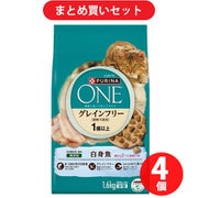 【まとめ買い割引】ピュリナ PURINA ネスレ日本 ピュリナワン キャット グレインフリー 白身魚 ×4個セット