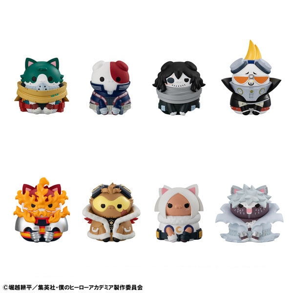 メガハウス MegaHouse MEGA CAT PROJECT 僕のヒーローアカデミア ヒロアカニャンコ NO.01 1BOX（8個入） [コレクショントイ]