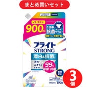 【まとめ買い割引】ブライトSTRONG 漂白＆抗菌ジェル つめかえ用 900ml ×3個セット