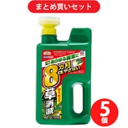 【まとめ買い割引】アースガーデン ジョウロヘッド 家庭用 除草剤 2L アースカマイラズ 草消滅 ×5個セット
