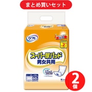 【まとめ買い割引】リフレ スーパー尿パッド 男女共用 60枚入 ×2個セット