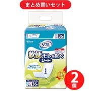 【まとめ買い割引】リフレ 軟便モレを防ぐシート 男女兼用 36枚入 ×2個セット