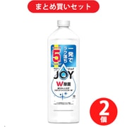 【まとめ買い割引】ジョイ JOY 除菌ジョイコンパクト W除菌 微香 詰替 特大 670mL [食器用洗剤] ×2個セット