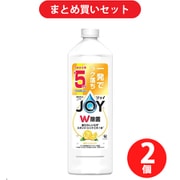 【まとめ買い割引】ジョイ JOY 除菌ジョイコンパクト W除菌 贅沢シトラスレモンの香り 詰替 特大 670mL [食器用洗剤] ×2個セット