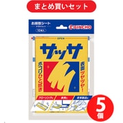 【まとめ買い割引】金鳥 KINCHO サッサ ホコリ取りクロス ドライタイプ 10枚入 ×5個セット