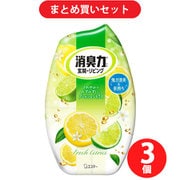 【まとめ買い割引】消臭力 お部屋の消臭力 置き型 部屋用 フレッシュシトラス 400ml [部屋用 消臭 芳香剤] ×3個セット
