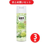 【まとめ買い割引】トイレの消臭力スプレー グリーンブーケ 365ml [トイレ用 消臭芳香剤 スプレー] ×3個セット