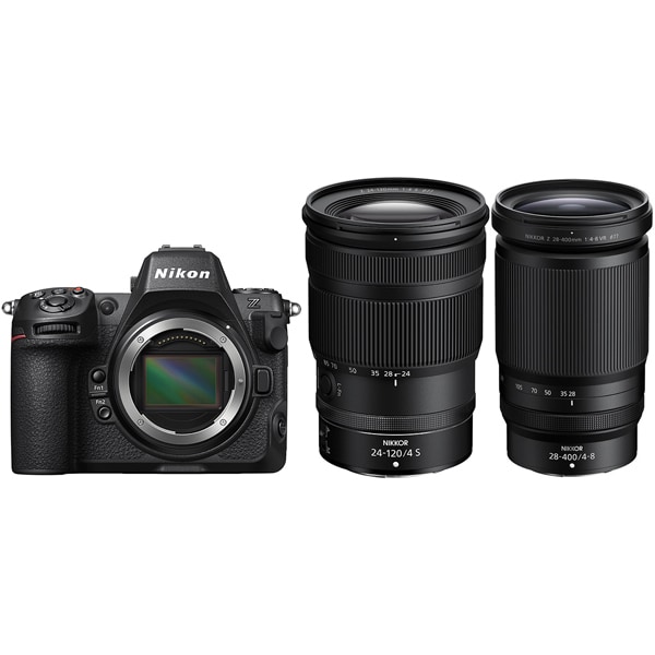 ニコン「Z8 本体」+「24-120mm」+「28-400mm」 [【Z8本体と同時購入で交換レンズが20％引き】]