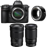 ニコン「Z8 本体」+「24-120mm」+「28-400mm」+「FTZ II」 [【Z8本体と同時購入で交換レンズとマウントアダプターが20％引き】]