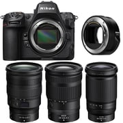 ニコン「Z8 本体」+「24-70mm」+「24-120mm」+「28-400mm」+「FTZ II」 [【Z8本体と同時購入で交換レンズとマウントアダプターが20％引き】]