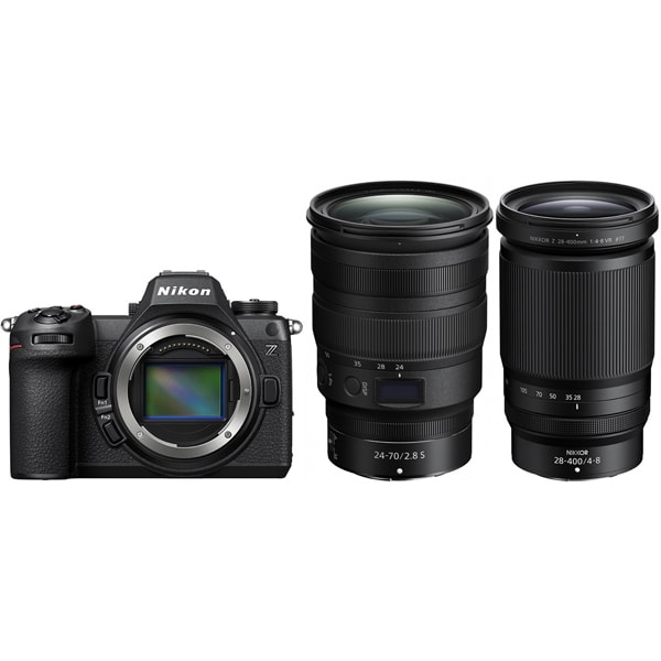 ニコン「Z6III 本体」+「24-70mm」+「28-400mm」 [【Z6III本体と同時購入で交換レンズが20％引き】]