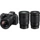 ニコン「Z6IIIレンズキット」+「24-70mm」+「28-400mm」 [【Z6IIIレンズキットと同時購入で交換レンズが20％引き】]