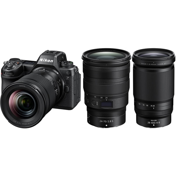 ニコン「Z6IIIレンズキット」+「24-70mm」+「28-400mm」 [【Z6IIIレンズキットと同時購入で交換レンズが20％引き】]