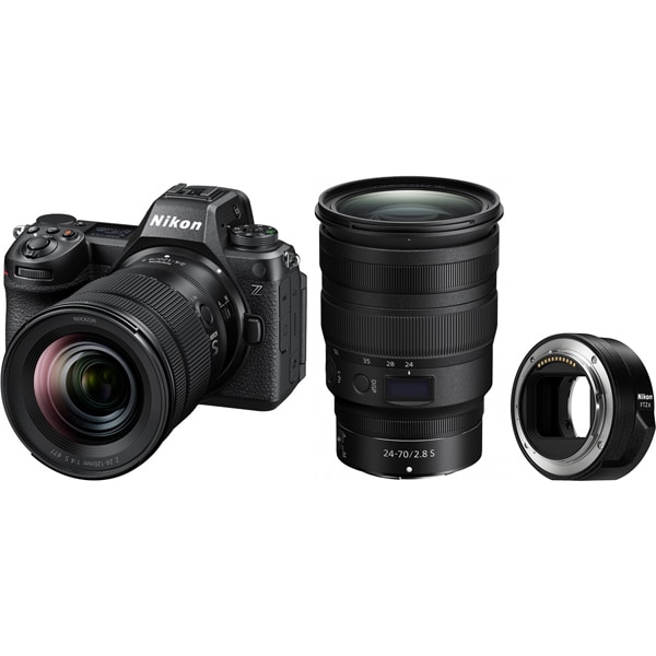 ニコン「Z6IIIレンズキット」+「24-70mm」+「FTZ II」 [【Z6IIIレンズキットと同時購入で交換レンズとマウントアダプターが20％引き】]