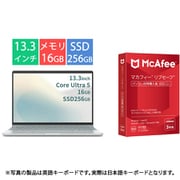 マカフィー リブセーフ3年版プレゼントキャンペーンセット [富士通 ノートパソコン/FMV Note C/13.3型/Core Ultra 5 プロセッサー 134U/メモリ 16GB/SSD 256GB/ミストグリーン FMVCZSK1MA]
