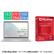 マカフィー リブセーフ3年版プレゼントキャンペーンセット [富士通 ノートパソコン/FMV Note C/13.3型/Core Ultra 5 プロセッサー 134U/メモリ 16GB/SSD 256GB/スモークグレー FMVCZSK1SA]