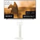 大画面テレビお買い得セット [ソニー BRAVIA 7 55V型 4K液晶テレビ Mini LED＋量子ドット 倍速対応 K-55XR70 ＋ イコールズ 首振り機能付き WALL TVスタンド V3 SW ハイタイプ サテンホワイト WLTVZ6111]