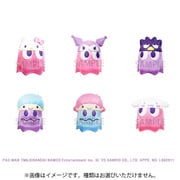 メガハウス パックマン×サンリオキャラクターズ ちびコレクト Vol.2 クリアカラーver. 1BOX（6個入） [コレクショントイ]