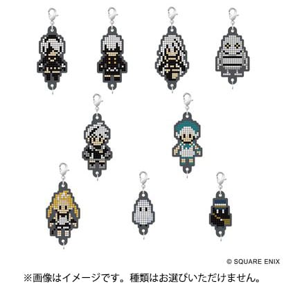 スクウェア・エニックス NieR Series ラバーストラップコレクション ドット絵ver. Vol. 2 1BOX（9個入） [コレクショントイ]