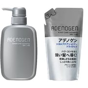 【まとめ買い割引】「アデノゲン スカルプケアシャンプー ドライタイプ 本体 400ml 」+「アデノゲン スカルプケアシャンプー ドライタイプ つめかえ用 310ml 」セット
