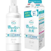 【夏先取りセール お買い得セット】 [フリーアンド ファーファ フリー&（フリーアンド） 超コンパクト 液体洗剤 無香料 本体 500g + 詰替 1500g]