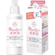 【夏先取りセール お買い得セット】 [フリーアンド ファーファ フリー&（フリーアンド） 柔軟剤 無香料 本体 500mL + 詰替 1500mL]