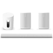 SONOS まとめ買いキャンペーン「サウンドバー Sonos Arc Ultra ホワイト ARCG2JP1」+「Sonos Sub Mini ワイヤレスサブウーファー ホワイト SUBM1JP1」+「Sonos Era 100 スマートスピーカー ホワイト E10G1JP1×2点」セット