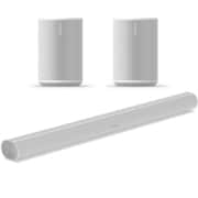 SONOS まとめ買いキャンペーン「サウンドバー Sonos Arc ホワイト ARCG1JP1」+「Sonos Era 100 スマートスピーカー ホワイト E10G1JP1×2点」セット