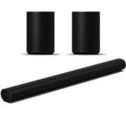 SONOS まとめ買いキャンペーン「サウンドバー Sonos Arc ブラック ARCG1JP1BLK」+「Sonos Era 100 スマートスピーカー ブラック E10G1JP1BLK×2点」セット
